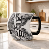Shockwave Art Manga Coffee Mug