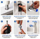 Good Boy Puppy Pull-Out Kitchen Faucet