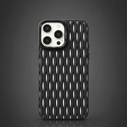 iPhone Hülle mit 3D-Wellenmuster – stoßfest & kratzfest