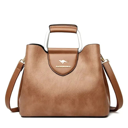 Women's Elegance Leather Bag – Stylish Shoulder Handbag