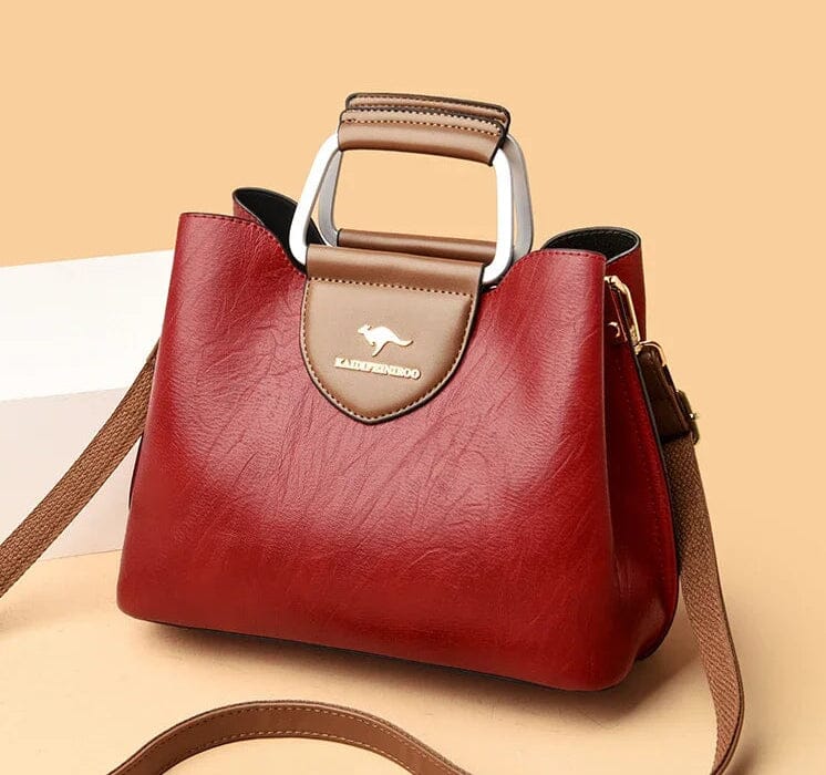 Women's Elegance Leather Bag – Stylish Shoulder Handbag
