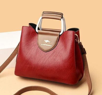 Women's Elegance Leather Bag – Stylish Shoulder Handbag