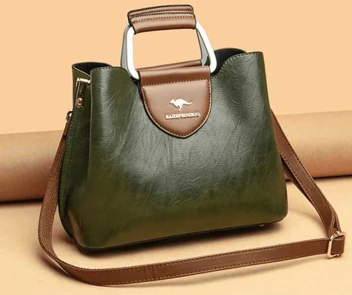Women's Elegance Leather Bag – Stylish Shoulder Handbag