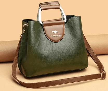 Women's Elegance Leather Bag – Stylish Shoulder Handbag