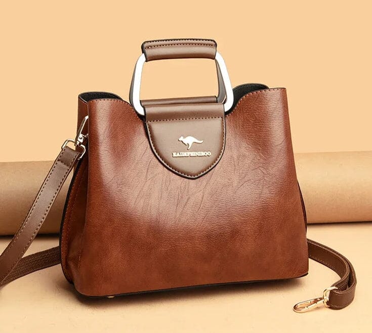 Women's Elegance Leather Bag – Stylish Shoulder Handbag