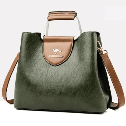 Women's Elegance Leather Bag – Stylish Shoulder Handbag