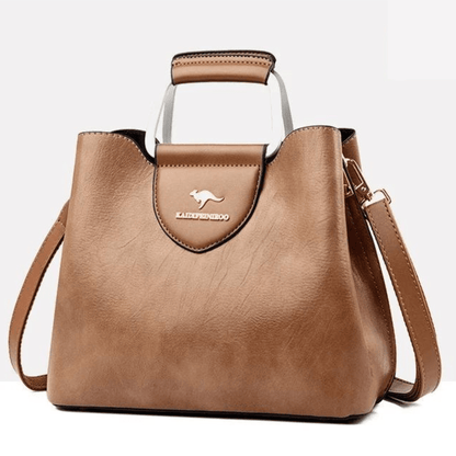 Women's Elegance Leather Bag – Stylish Shoulder Handbag