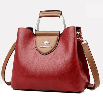 Women's Elegance Leather Bag – Stylish Shoulder Handbag