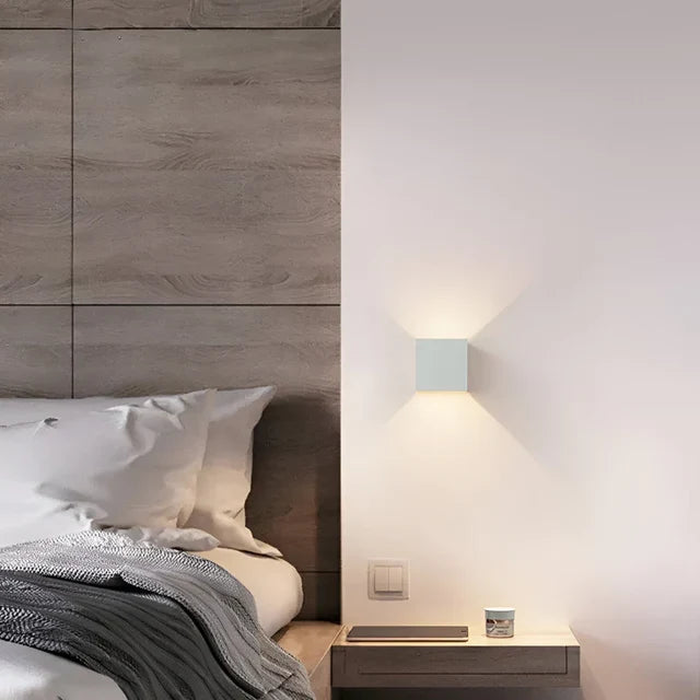 Wireless LED Wall Light – Battery Sensor Lamp Indoor/Outdoor | GlowCube