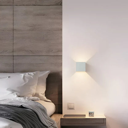 Wireless LED Wall Light – Battery Sensor Lamp Indoor/Outdoor | GlowCube