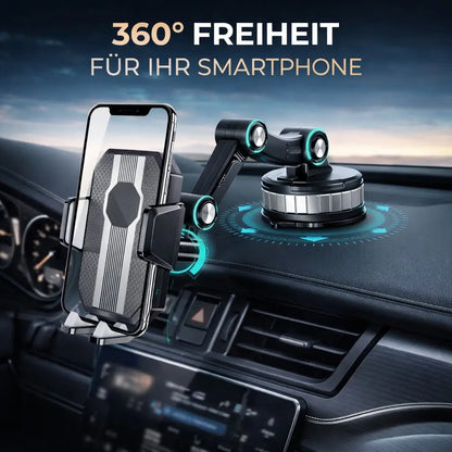 Car Phone Mount Holder – 360° Rotating Dashboard Mount | LuxGrip