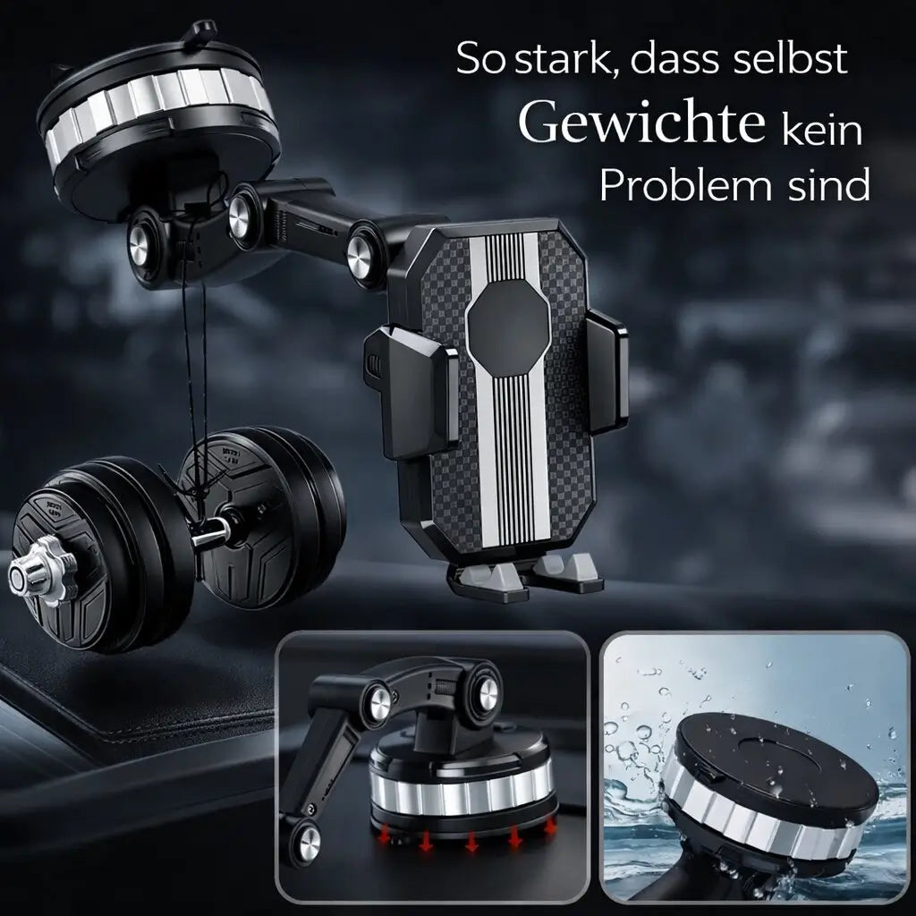 Car Phone Mount Holder – 360° Rotating Dashboard Mount | LuxGrip
