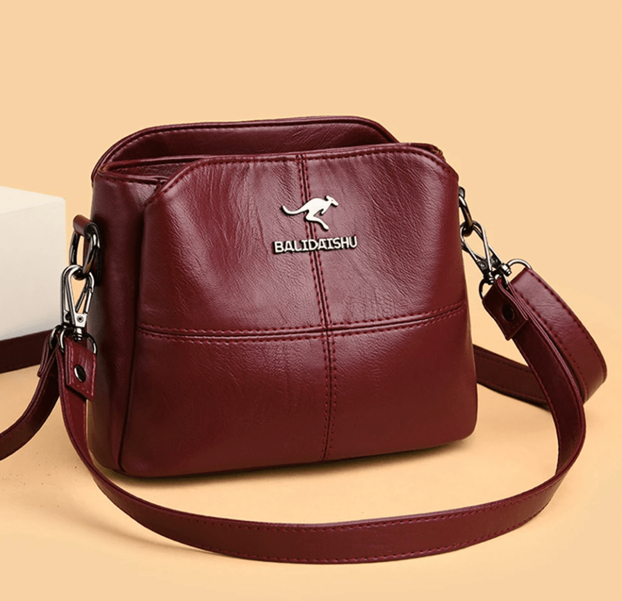 Women's Leather Handbag – Elegant Shoulder Tote