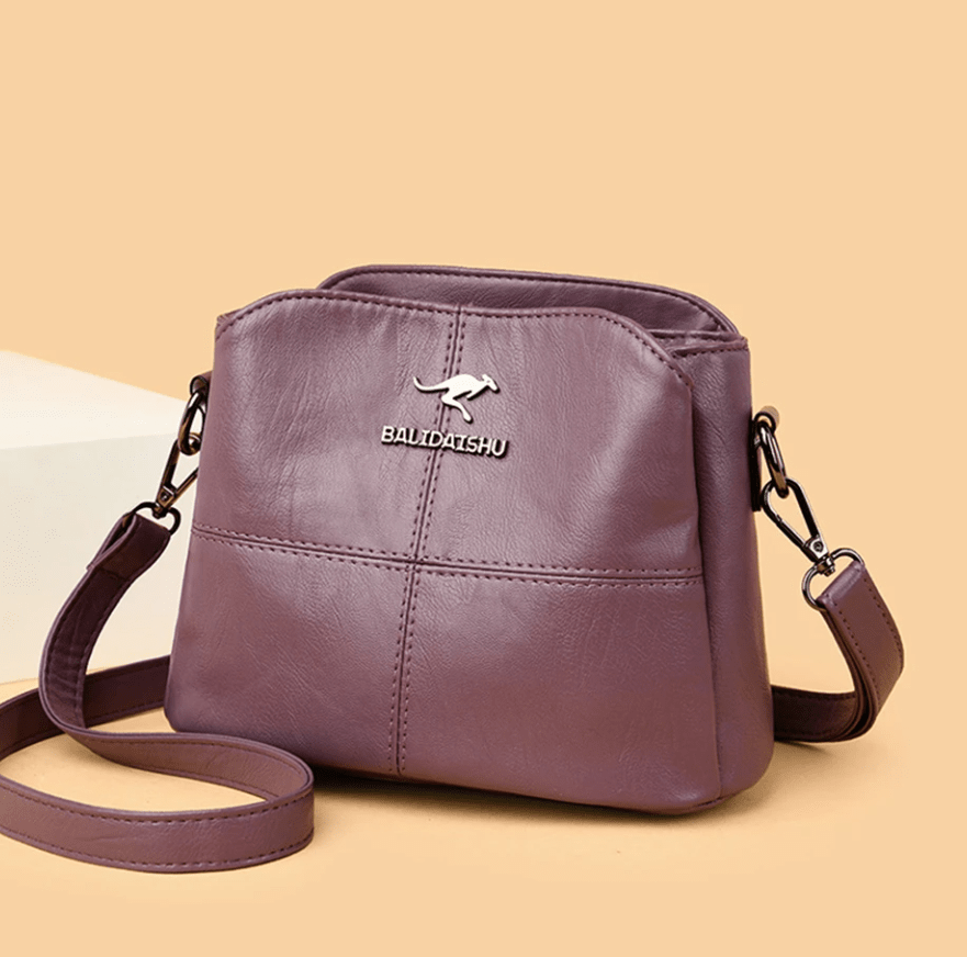 Women's Leather Handbag – Elegant Shoulder Tote