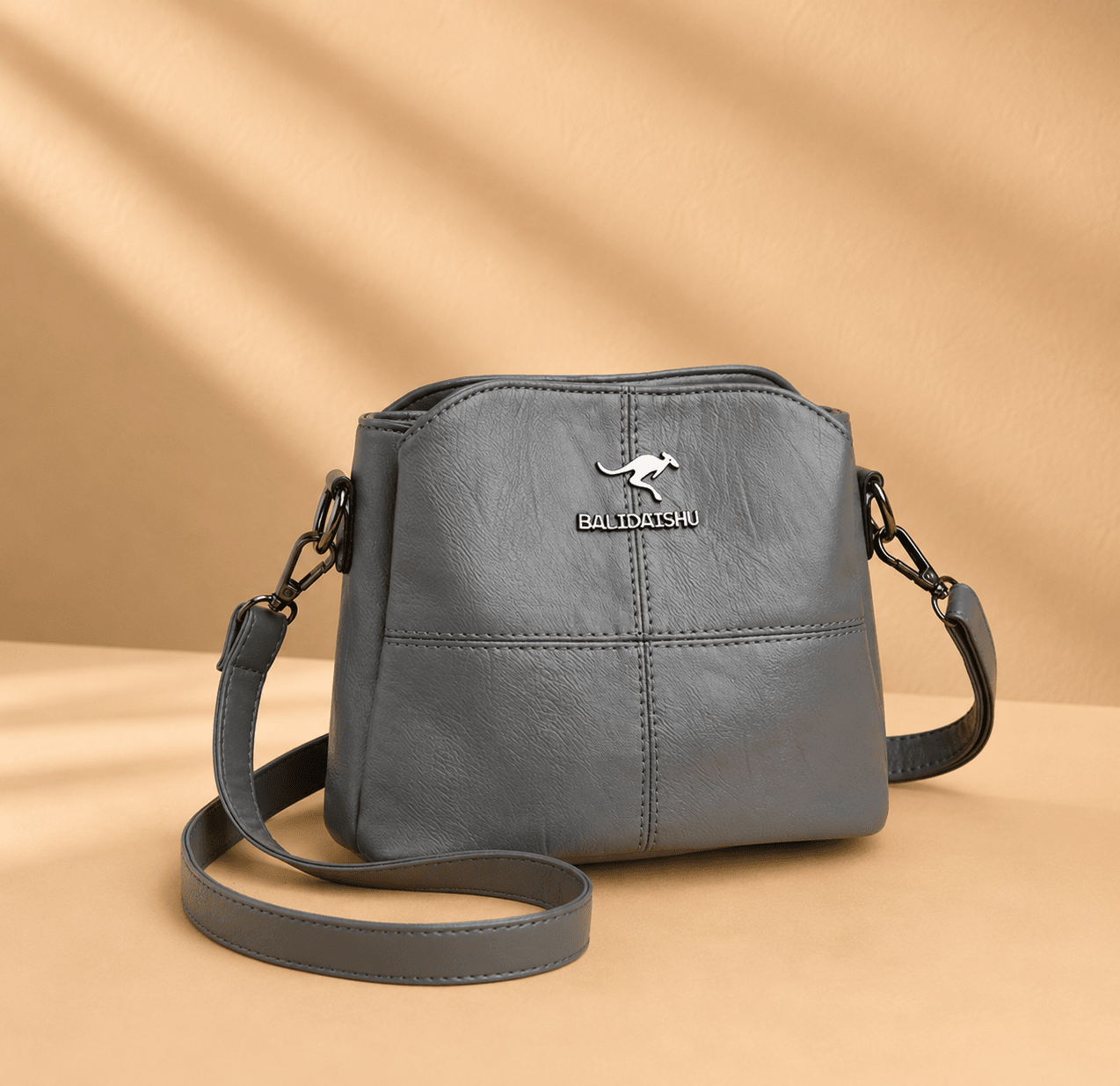 Women's Leather Handbag – Elegant Shoulder Tote