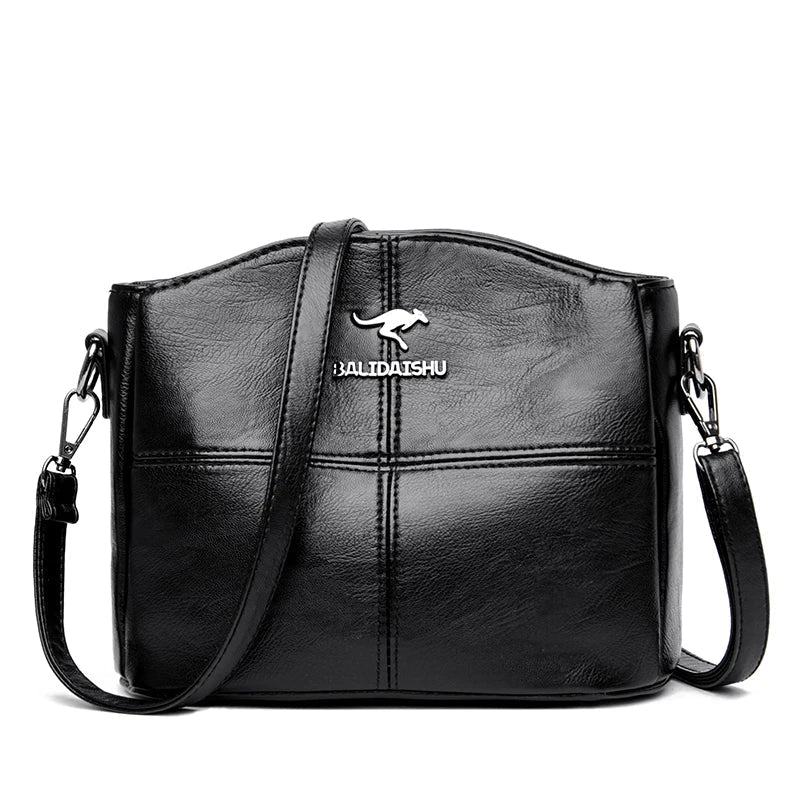 Women's Leather Handbag – Elegant Shoulder Tote