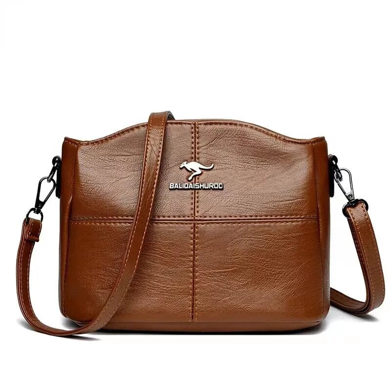 Women's Leather Handbag – Elegant Shoulder Tote