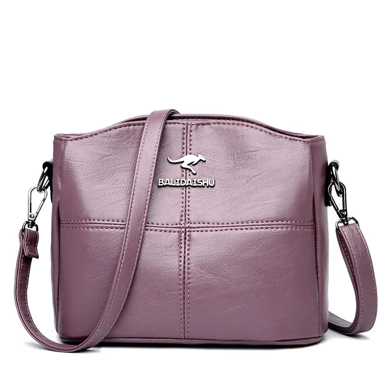 Women's Leather Handbag – Elegant Shoulder Tote