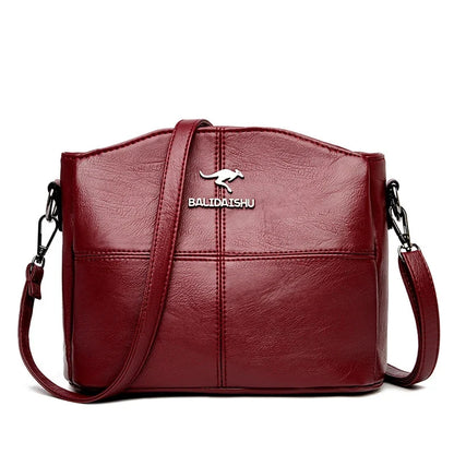 Women's Leather Handbag – Elegant Shoulder Tote