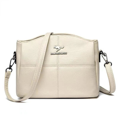 Women's Leather Handbag – Elegant Shoulder Tote