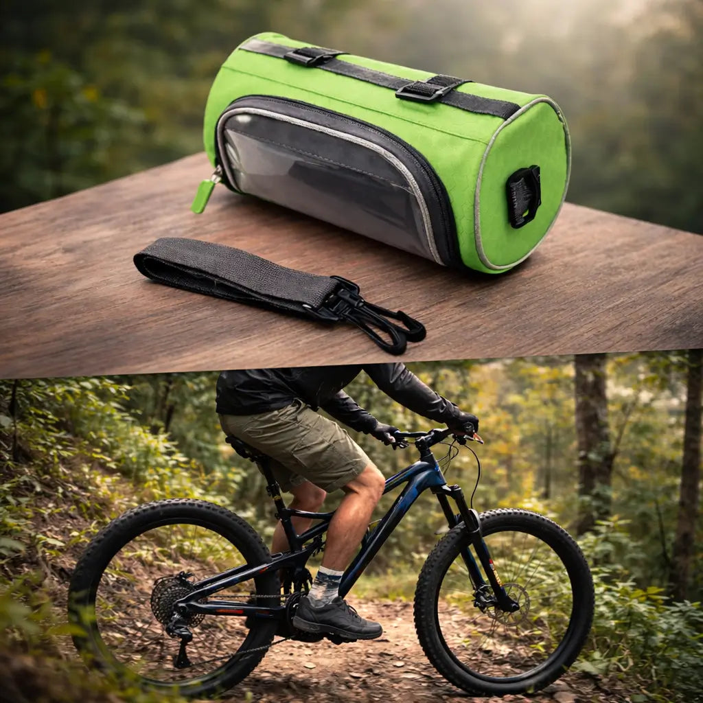 Waterproof Bike Handlebar Bag – Touchscreen Compatible | Tourix