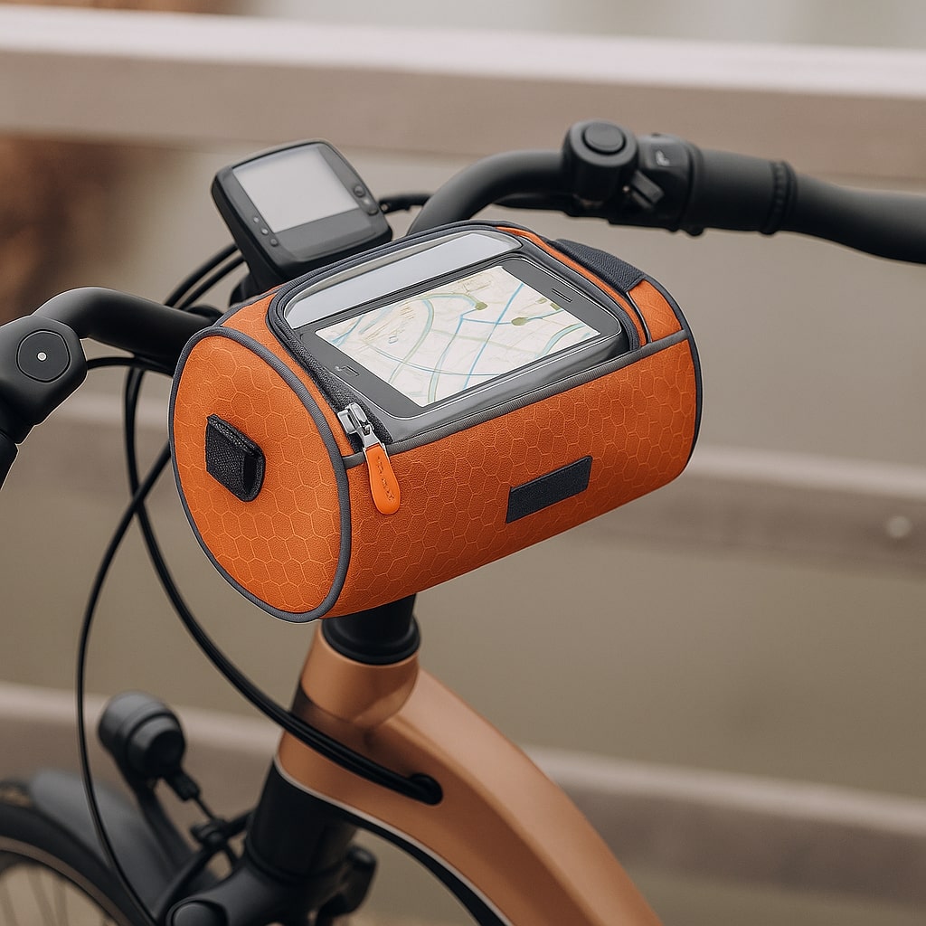 Waterproof Bike Handlebar Bag – Touchscreen Compatible | Tourix