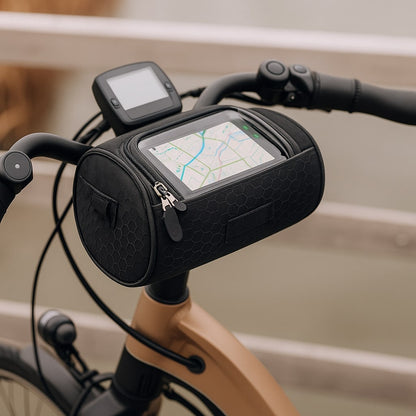 Waterproof Bike Handlebar Bag – Touchscreen Compatible | Tourix