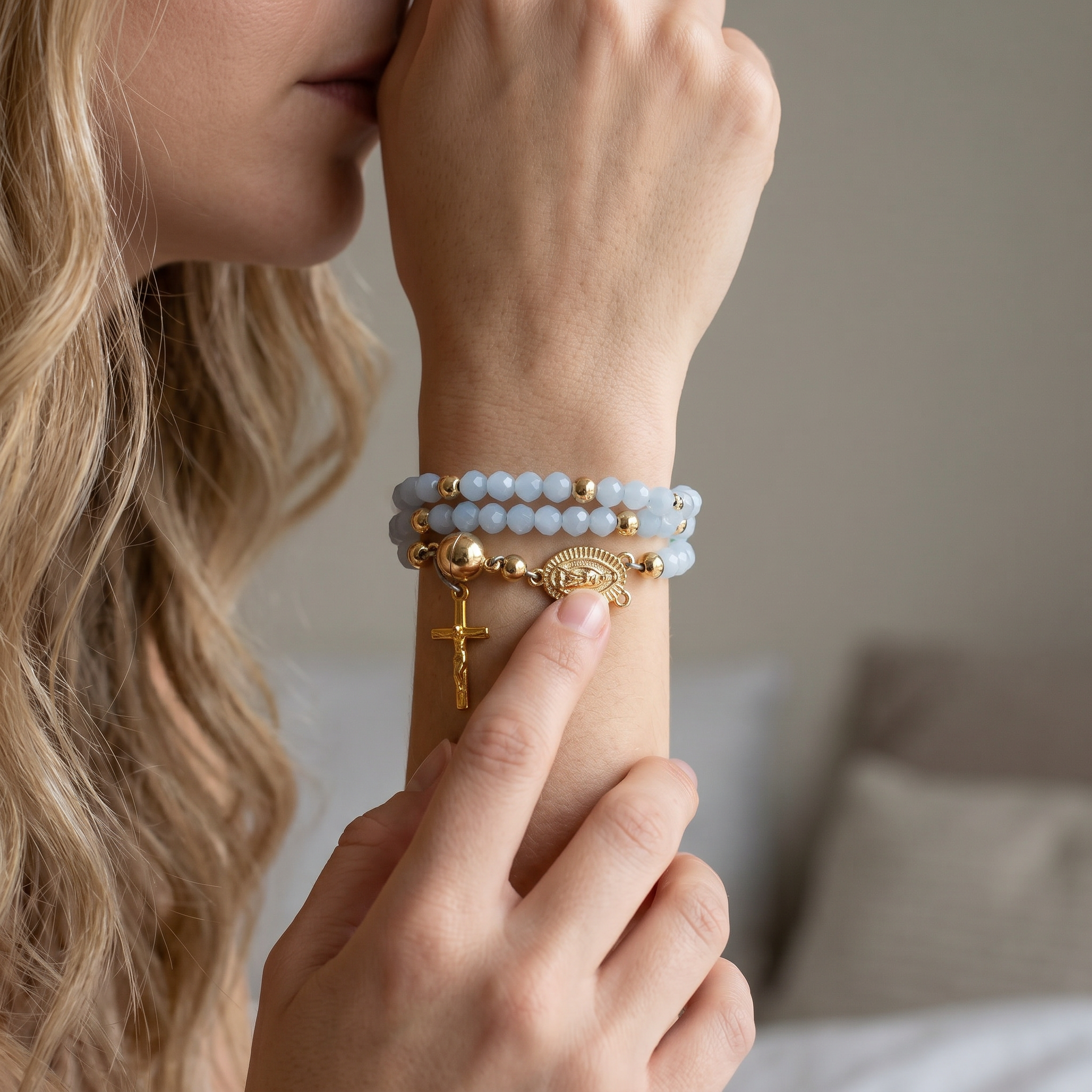 Aveluna – Handmade Rosary Bracelet
