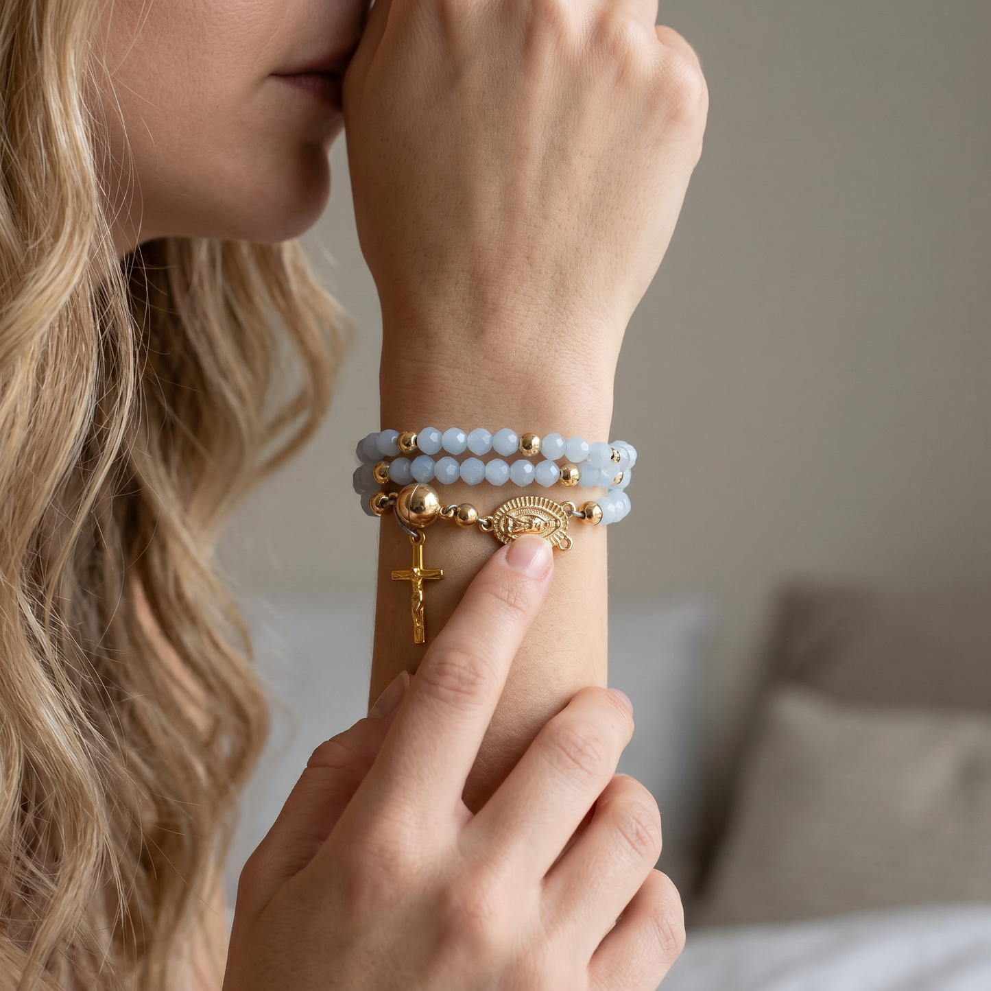 Aveluna – Handmade Rosary Bracelet