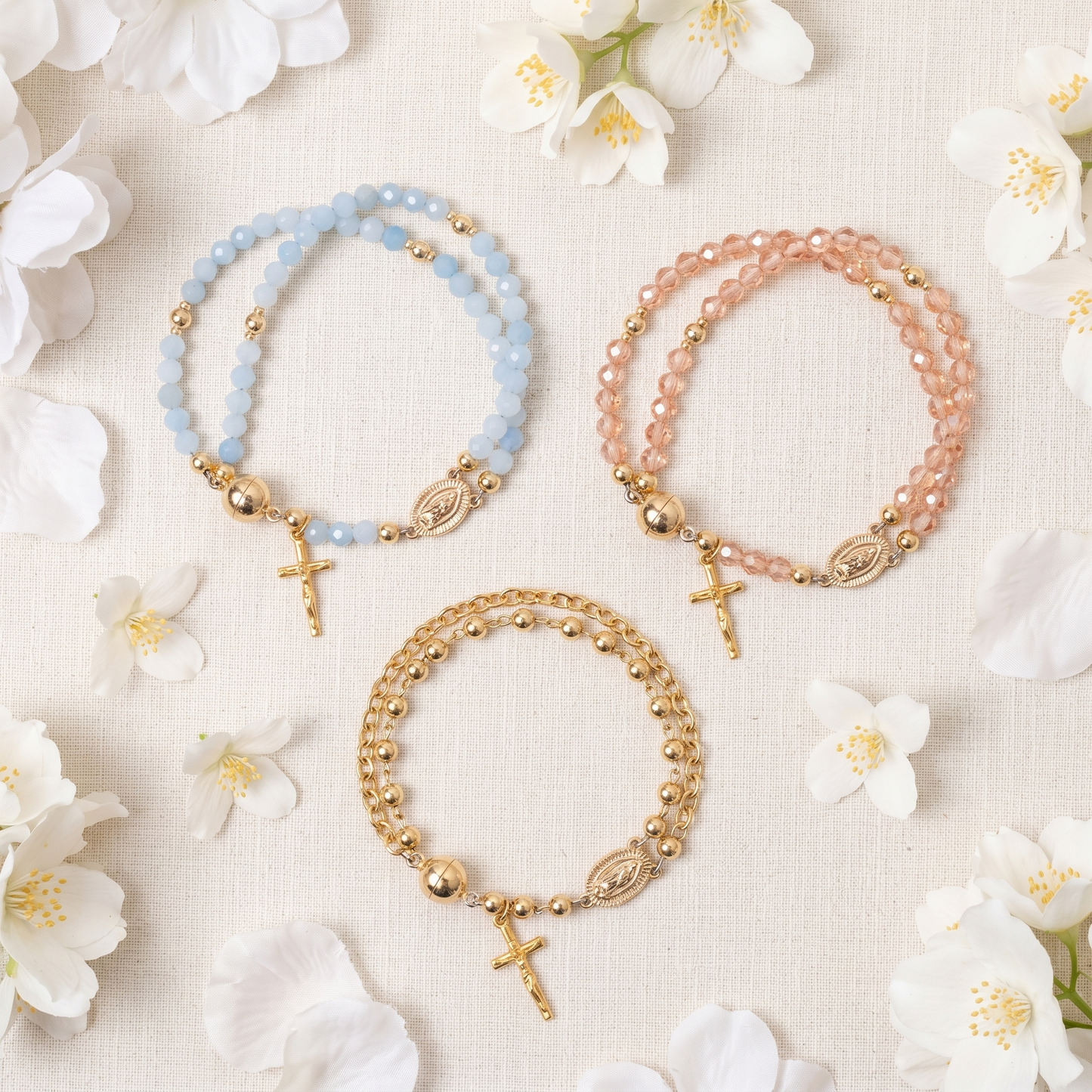 Aveluna – Handmade Rosary Bracelet
