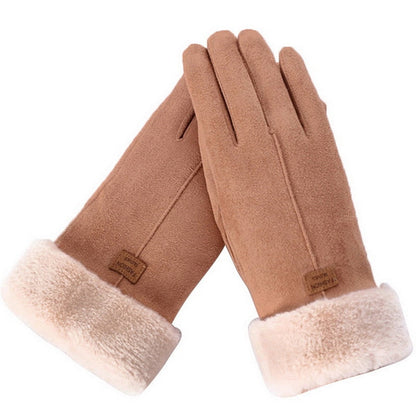 Damen warme Winterhandschuhe gefüttert