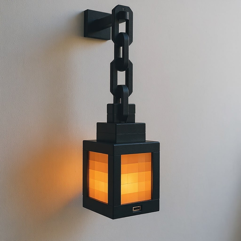 Pixel Block LED Table Lamp – Wireless Night Light | PixelLicht