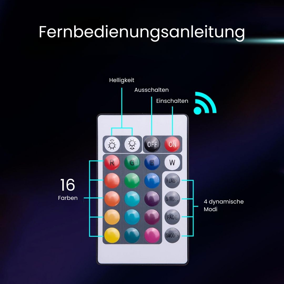 Pixel Block LED Table Lamp – Wireless Night Light | PixelLicht
