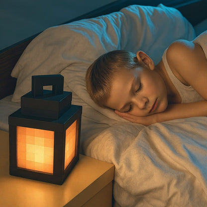Pixel Block LED Table Lamp – Wireless Night Light | PixelLicht