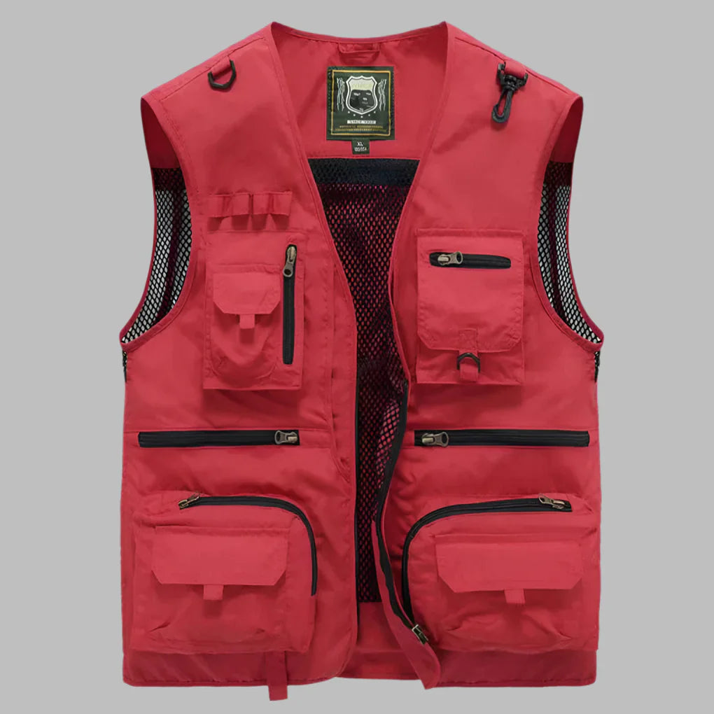 Multi‑Pocket Summer Vest