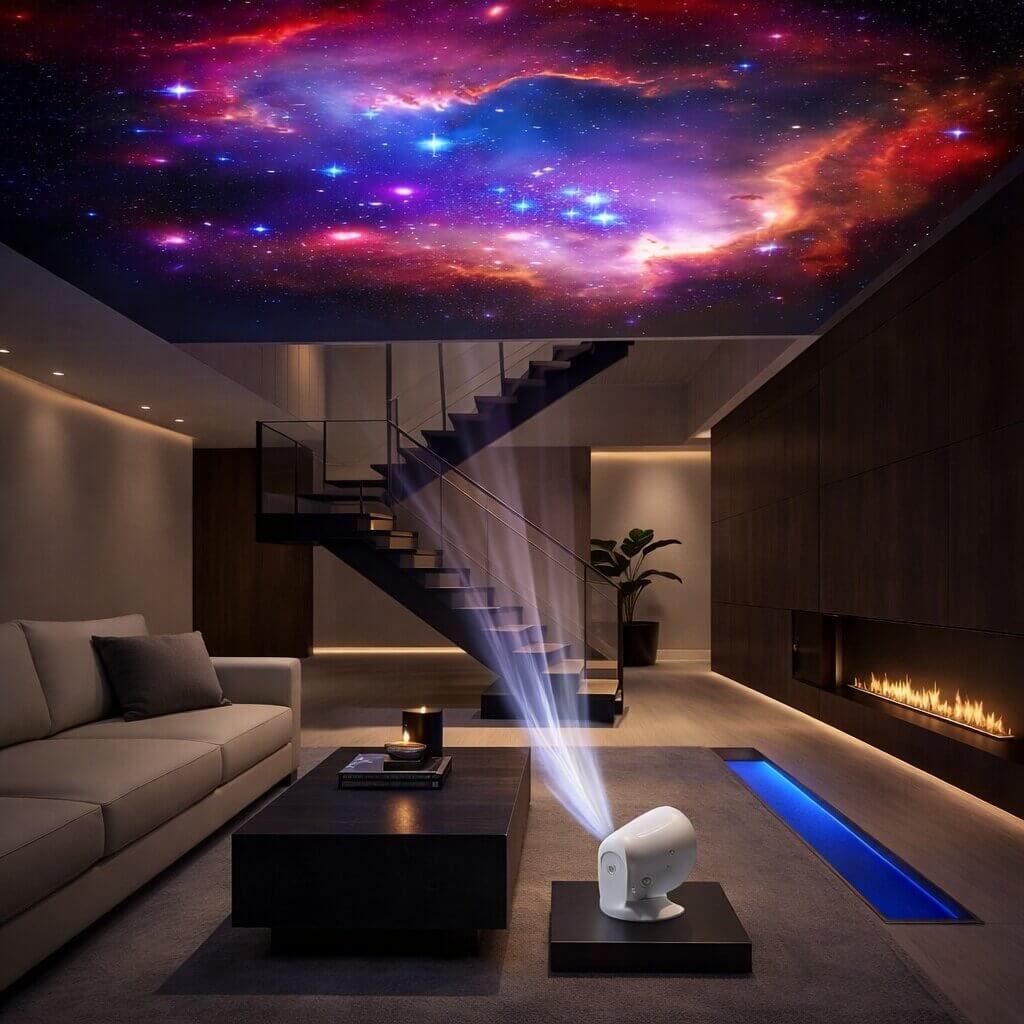 Starry Sky Projector – Galaxy Night Light for Bedroom | CosmoLight
