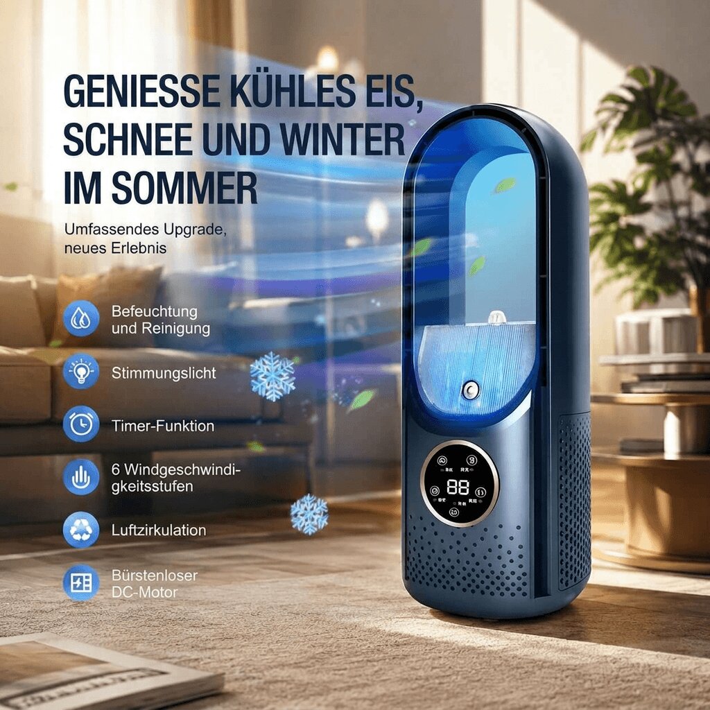 Quiet Tower Fan – Oscillating Floor & Table Fan | WhisperCool