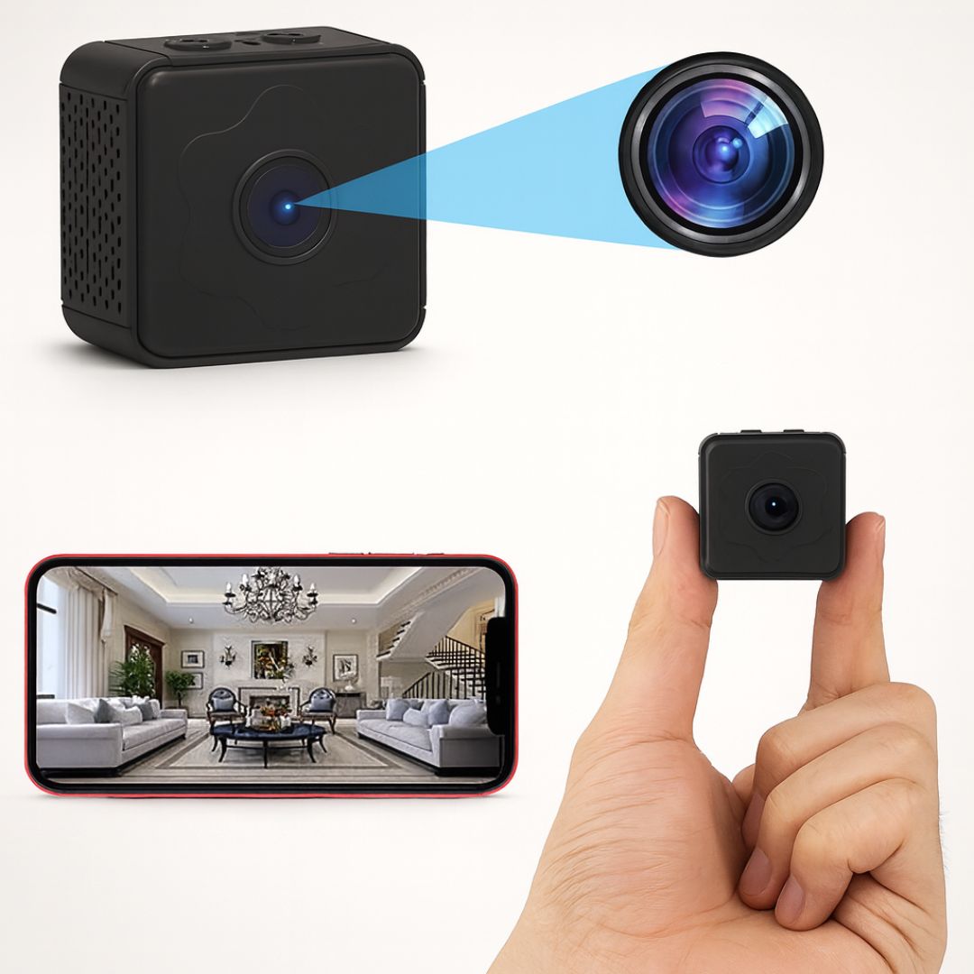 Wireless Mini Security Camera – WiFi Home Surveillance | MiniGuard
