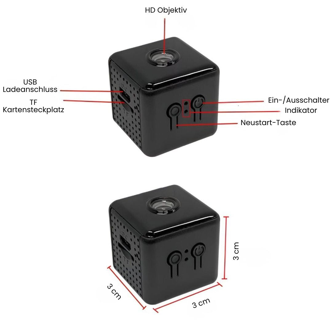 Wireless Mini Security Camera – WiFi Home Surveillance | MiniGuard