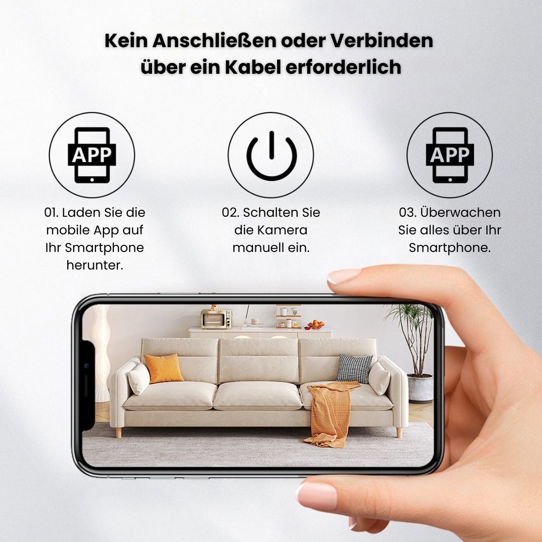 Wireless Mini Security Camera – WiFi Home Surveillance | MiniGuard