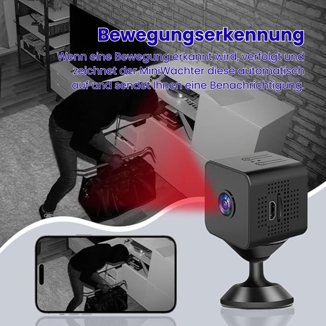 Wireless Mini Security Camera – WiFi Home Surveillance | MiniGuard